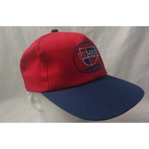 CarQuest Auto Parts Blue/Red Trucker Adjustable Snapback Cap Hat-NEW!